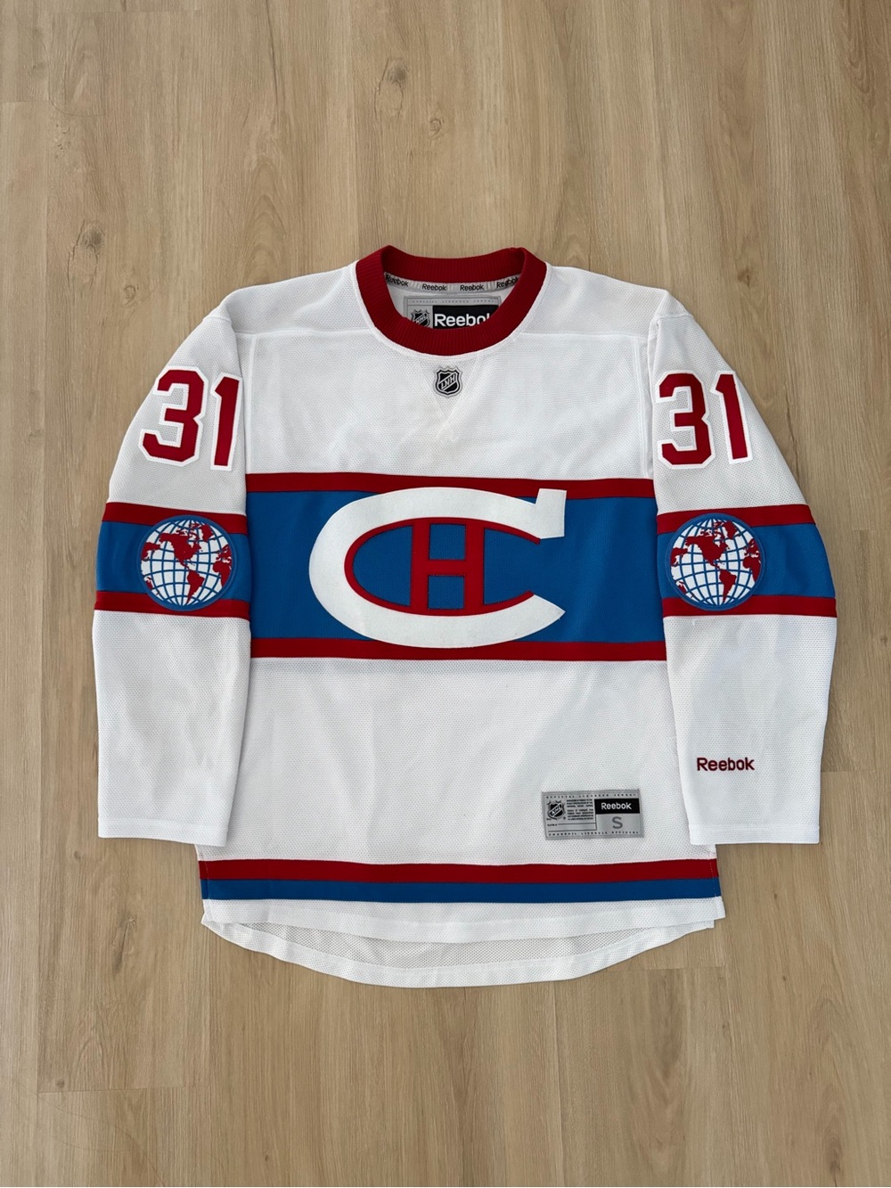 Montreal Canadiens 2016 Winter Classic #31 Carey Price Reebok Jersey, Size Men's